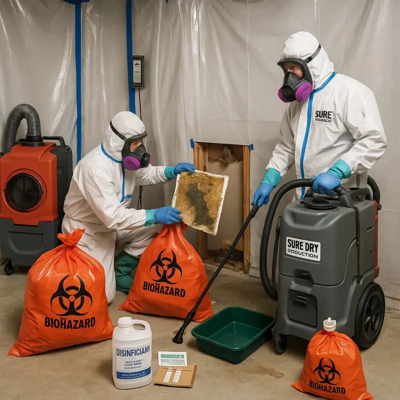Contaminated Water Handling Protocols process in Horseshoe Bend, AR